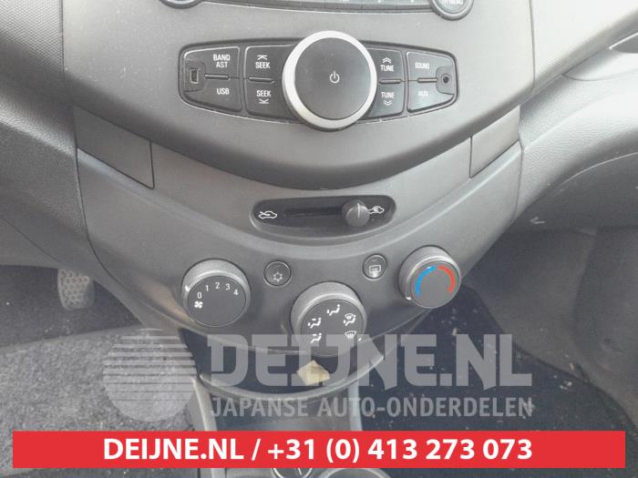 Chevrolet Spark 1.0 16V Sloopvoertuig (2010, Zwart)