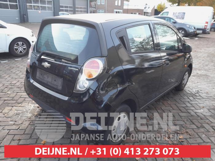 Chevrolet Spark 1.0 16V Sloopvoertuig (2010, Zwart)