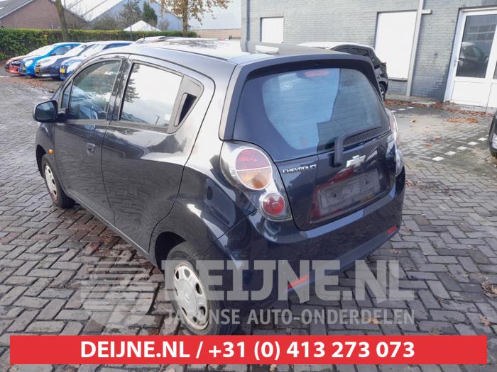 Chevrolet Spark 1.0 16V Sloopvoertuig (2010, Zwart)
