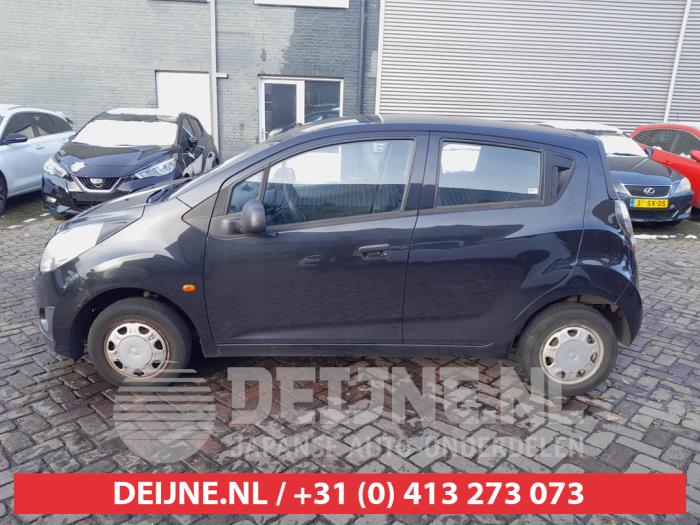 Chevrolet Spark 1.0 16V Sloopvoertuig (2010, Zwart)