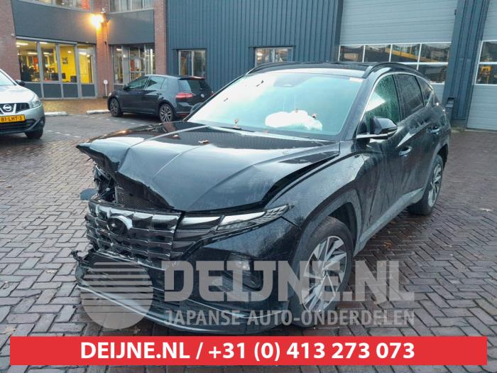 Hyundai Tucson 1.6 T-GDI Sloopvoertuig (2021, Zwart)