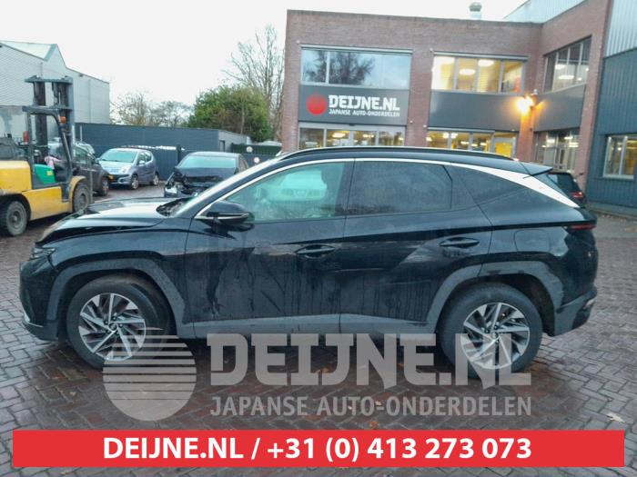 Hyundai Tucson 1.6 T-GDI Sloopvoertuig (2021, Zwart)