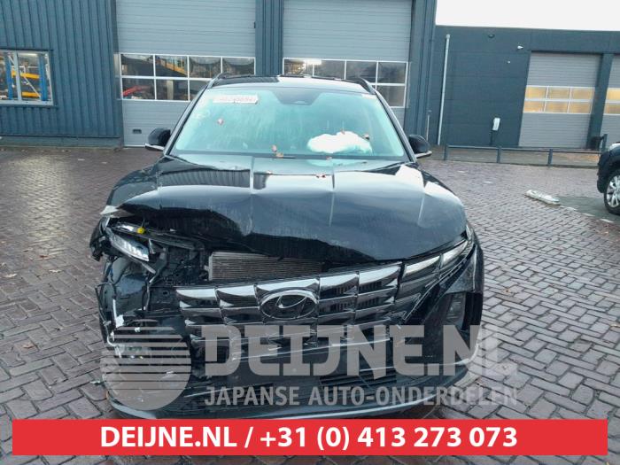 Hyundai Tucson 1.6 T-GDI Sloopvoertuig (2021, Zwart)