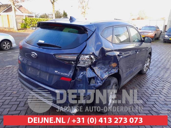 Hyundai Tucson 1.6 CRDi 16V 48V MHEV Sloopvoertuig (2020, Blauw)