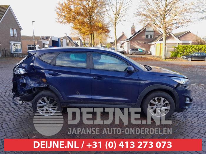 Hyundai Tucson 1.6 CRDi 16V 48V MHEV Sloopvoertuig (2020, Blauw)
