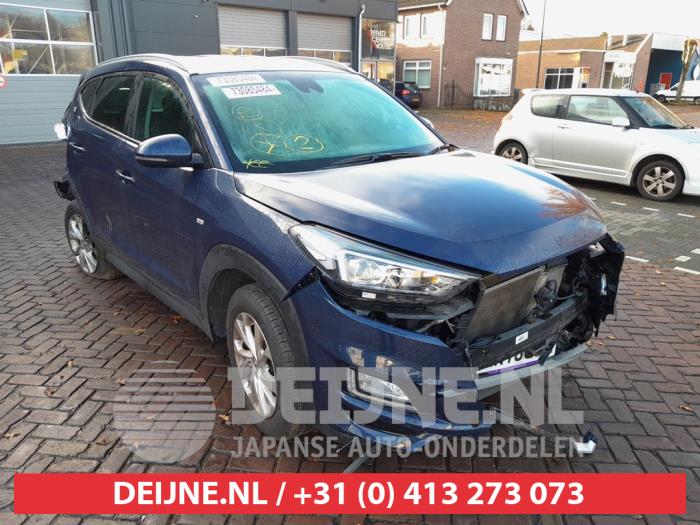 Hyundai Tucson 1.6 CRDi 16V 48V MHEV Sloopvoertuig (2020, Blauw)