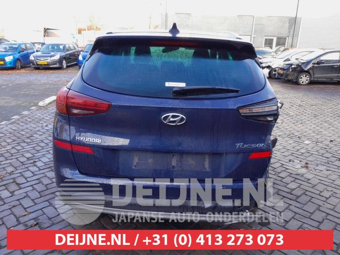 Hyundai Tucson 1.6 CRDi 16V 48V MHEV Sloopvoertuig (2020, Blauw)