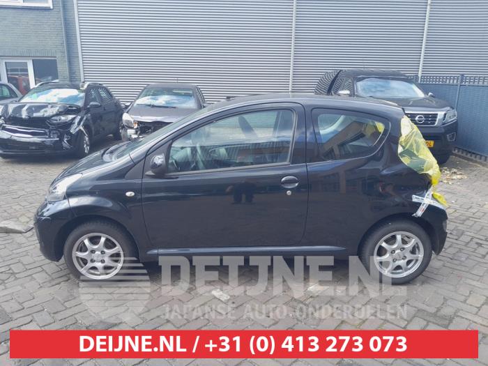 Toyota Aygo 1.0 12V VVT-i Sloopvoertuig (2009, Zwart)