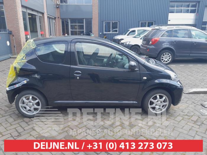 Toyota Aygo 1.0 12V VVT-i Sloopvoertuig (2009, Zwart)