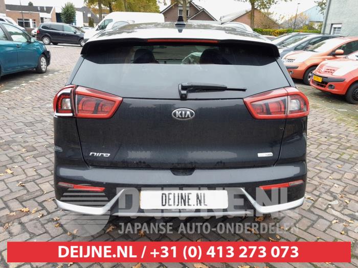 Kia Niro I 1.6 GDI Hybrid Skadat fordon (2017, ZWART)