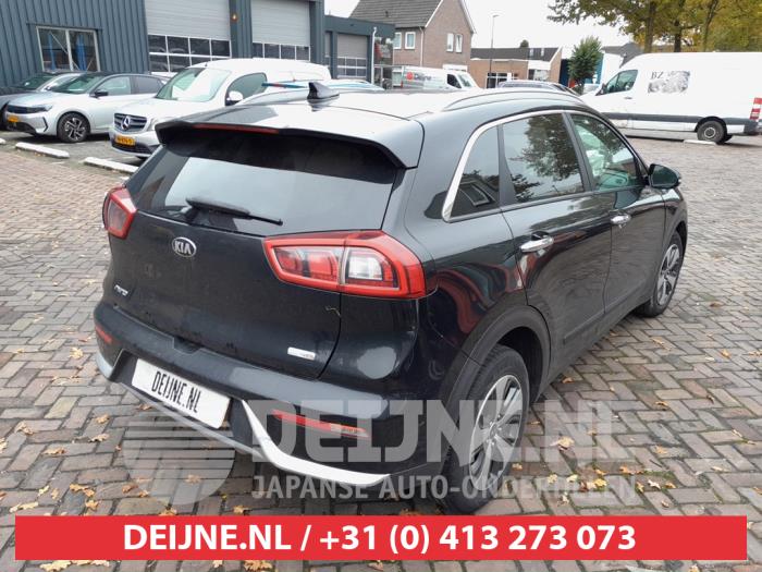 Kia Niro I 1.6 GDI Hybrid Skadat fordon (2017, ZWART)