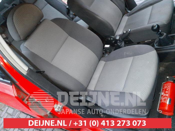 Chevrolet Aveo 1.4 16V LS Samochód złomowany (2009, Czerwony)