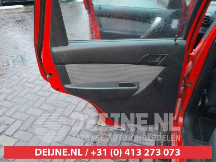 Chevrolet Aveo 1.4 16V LS Samochód złomowany (2009, Czerwony)