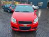 Chevrolet Aveo 1.4 16V LS Samochód złomowany (2009, Czerwony)