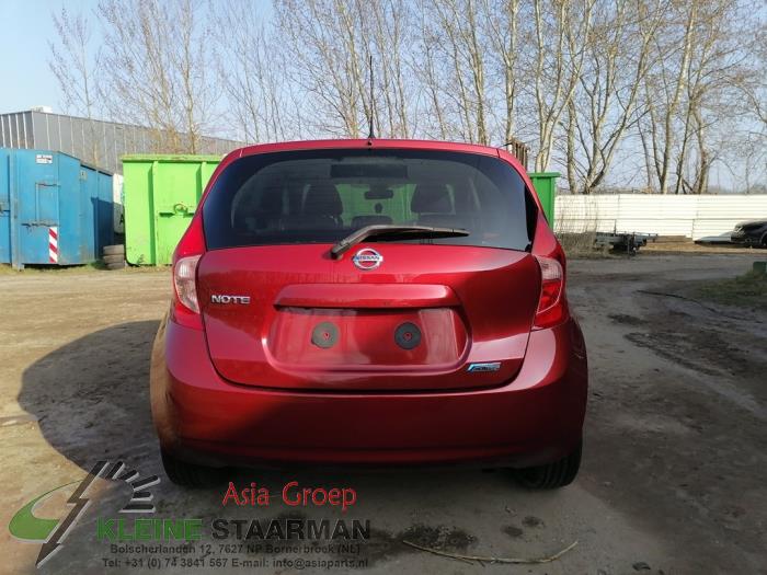 Nissan Note 1.2 DIG-S 98 Sloopvoertuig (2015, Donker, Rood)