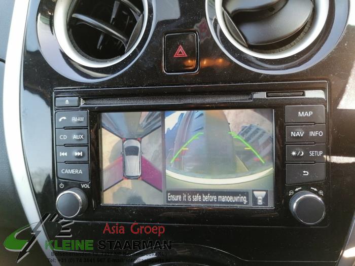 Nissan Note 1.2 DIG-S 98 Sloopvoertuig (2015, Donker, Rood)