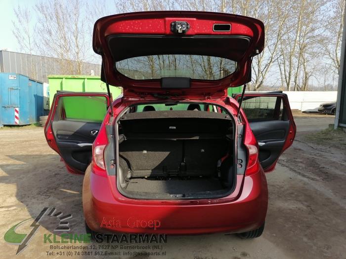 Nissan Note 1.2 DIG-S 98 Sloopvoertuig (2015, Donker, Rood)