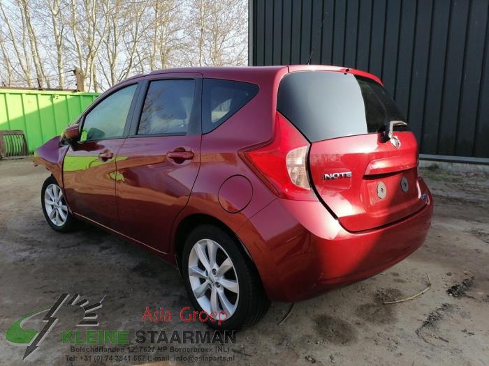 Nissan Note 1.2 DIG-S 98 Sloopvoertuig (2015, Donker, Rood)