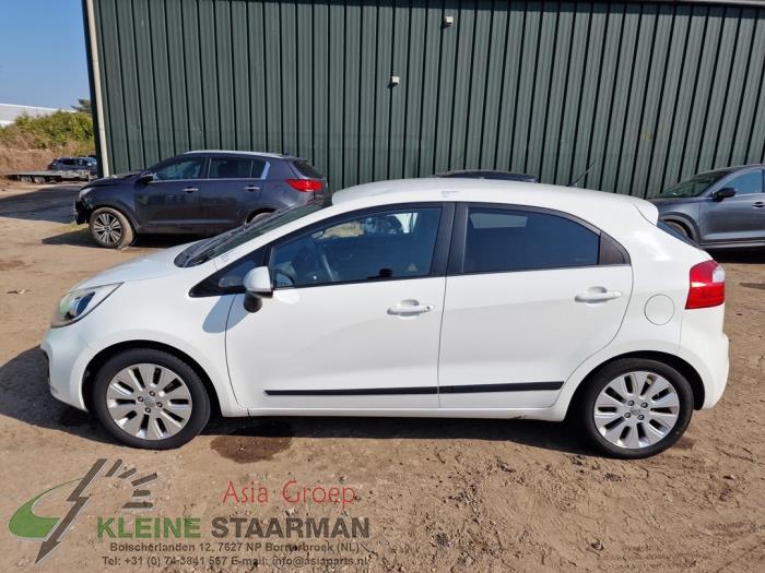 Kia Rio III 1.2 CVVT 16V Sloopvoertuig (2013, Wit)