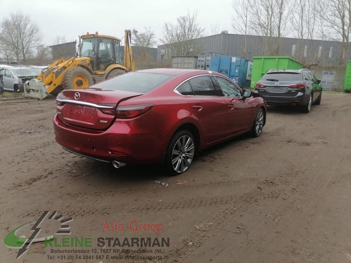 Mazda 6 2.2d SkyActiv-g i-eloop 16V Sloopvoertuig (2018, Rood)