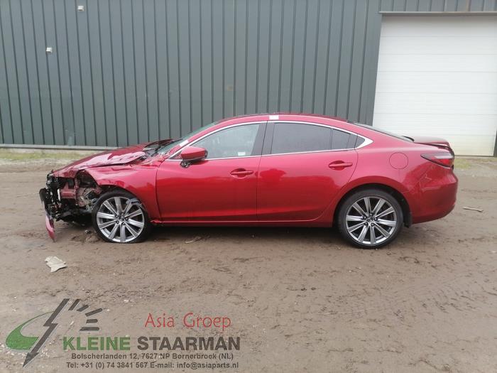 Mazda 6 2.2d SkyActiv-g i-eloop 16V Sloopvoertuig (2018, Rood)