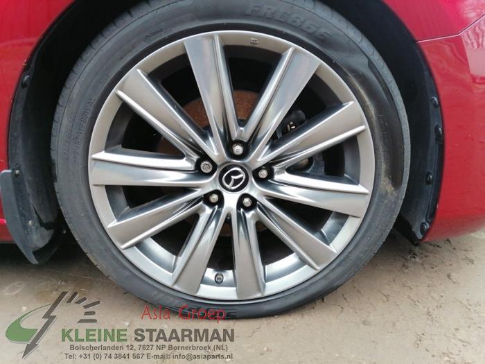 Mazda 6 2.2d SkyActiv-g i-eloop 16V Sloopvoertuig (2018, Rood)