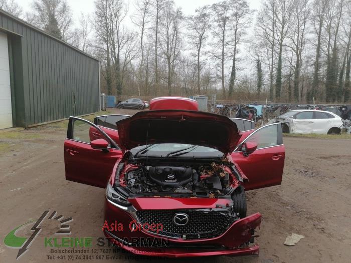 Mazda 6 2.2d SkyActiv-g i-eloop 16V Sloopvoertuig (2018, Rood)