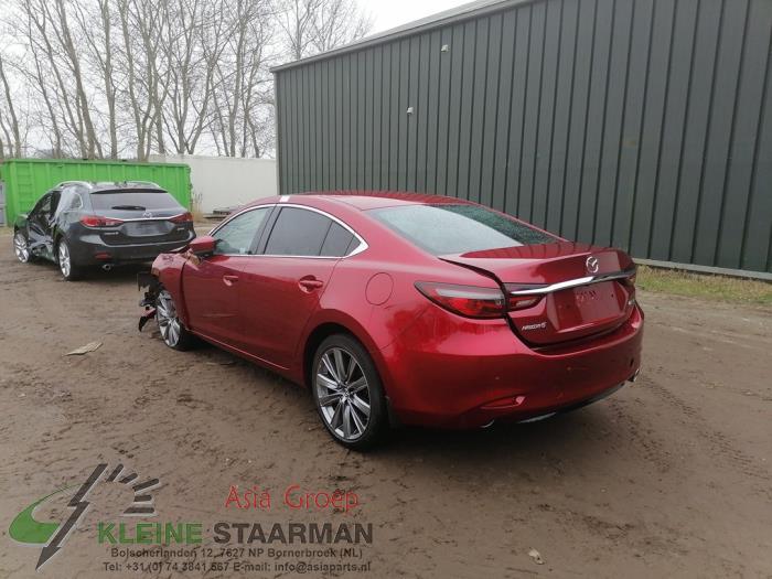 Mazda 6 2.2d SkyActiv-g i-eloop 16V Sloopvoertuig (2018, Rood)