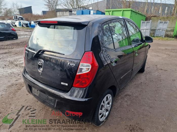 Hyundai i10 1.2i 16V Sloopvoertuig (2011, Zwart)