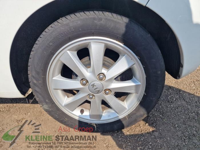 Kia Picanto 1.2 16V Sloopvoertuig (2012, Wit)