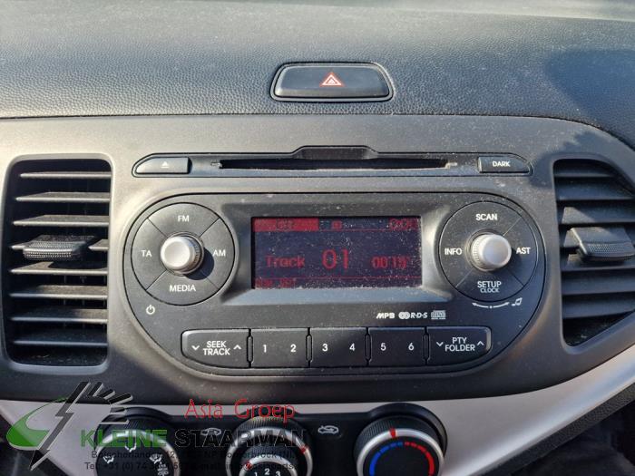 Kia Picanto 1.2 16V Sloopvoertuig (2012, Wit)