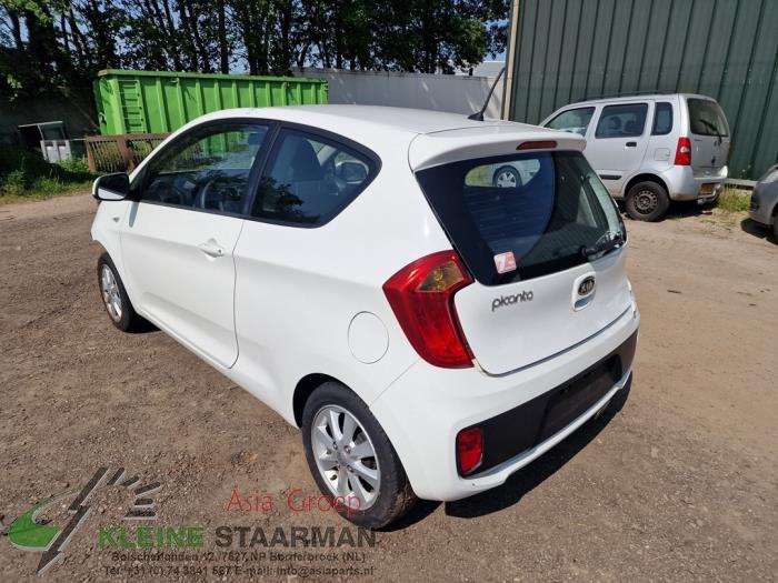 Kia Picanto 1.2 16V Sloopvoertuig (2012, Wit)