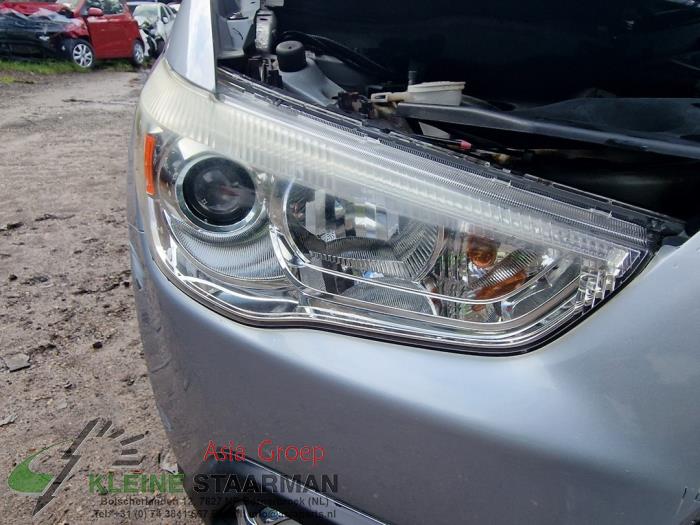 Mitsubishi ASX 1.6 MIVEC 16V Samochód złomowany (2012, Szary)