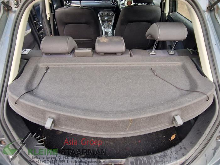 Mazda 2 1.5 SkyActiv-G 90 Samochód złomowany (2016, Ciemny, Szary)