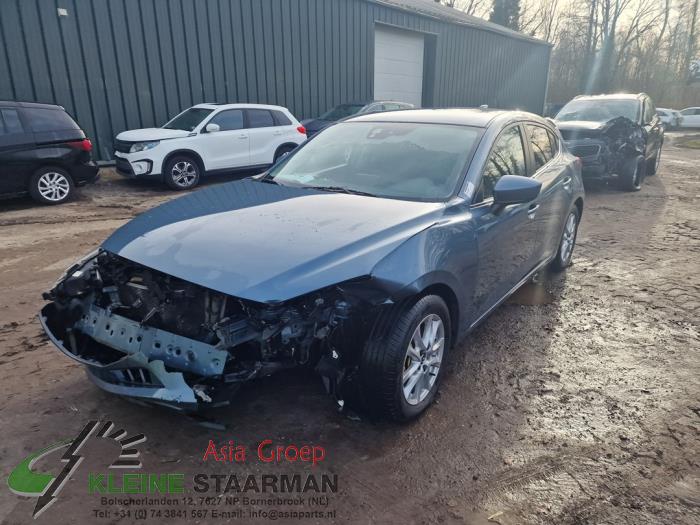 Mazda 3 1.5 Skyactiv-G 100 16V Sloopvoertuig (2014, Blauw)
