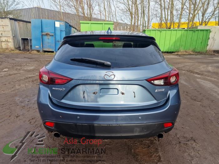 Mazda 3 1.5 Skyactiv-G 100 16V Sloopvoertuig (2014, Blauw)