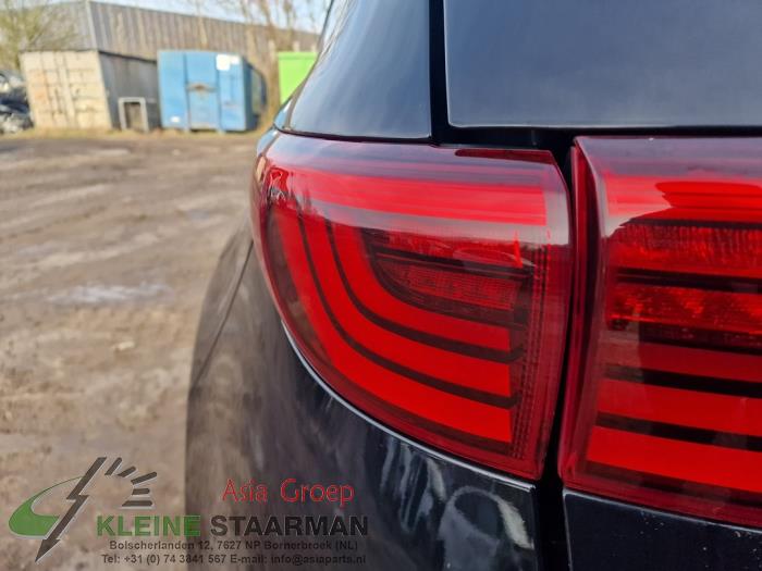 Kia Sportage 1.6 GDI 16V 4x2 Sloopvoertuig (2016, Zwart)