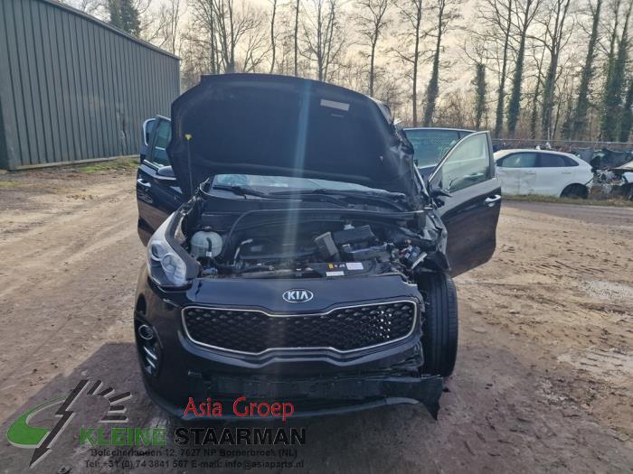 Kia Sportage 1.6 GDI 16V 4x2 Sloopvoertuig (2016, Zwart)