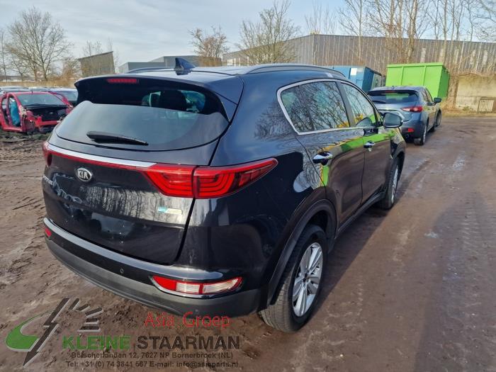 Kia Sportage 1.6 GDI 16V 4x2 Sloopvoertuig (2016, Zwart)