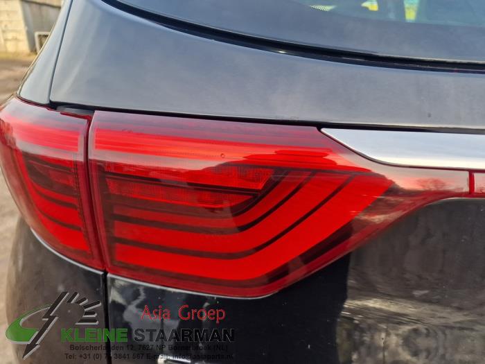 Kia Sportage 1.6 GDI 16V 4x2 Sloopvoertuig (2016, Zwart)