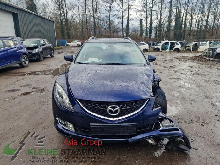 Mazda 6 SportBreak 2.0i 16V S-VT Samochód złomowany (2009, Niebieski)
