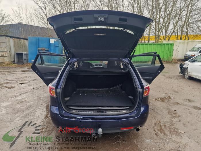 Mazda 6 SportBreak 2.0i 16V S-VT Samochód złomowany (2009, Niebieski)