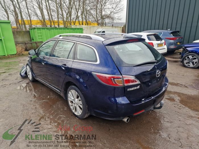 Mazda 6 SportBreak 2.0i 16V S-VT Samochód złomowany (2009, Niebieski)