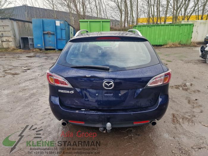 Mazda 6 SportBreak 2.0i 16V S-VT Samochód złomowany (2009, Niebieski)