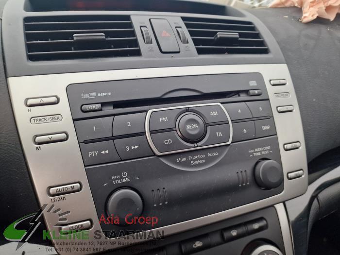 Mazda 6 SportBreak 2.0i 16V S-VT Samochód złomowany (2009, Niebieski)