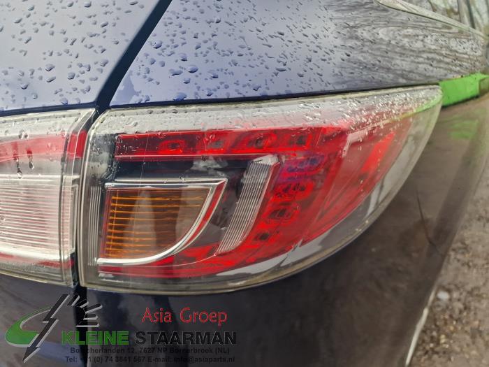 Mazda 6 SportBreak 2.0i 16V S-VT Samochód złomowany (2009, Niebieski)