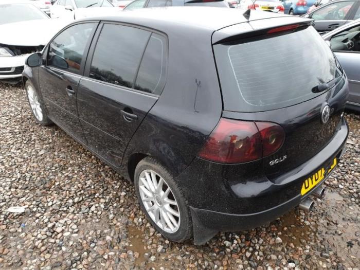 Volkswagen Golf V 1.4 GT 16V Sloopvoertuig (2007, Zwart)