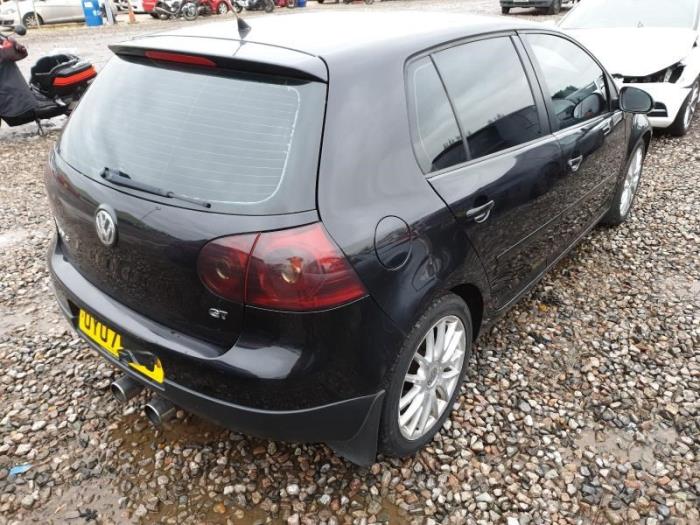 Volkswagen Golf V 1.4 GT 16V Sloopvoertuig (2007, Zwart)