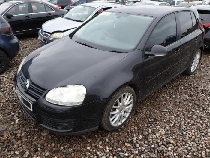 Volkswagen Golf V 1.4 GT 16V Sloopvoertuig (2007, Zwart)