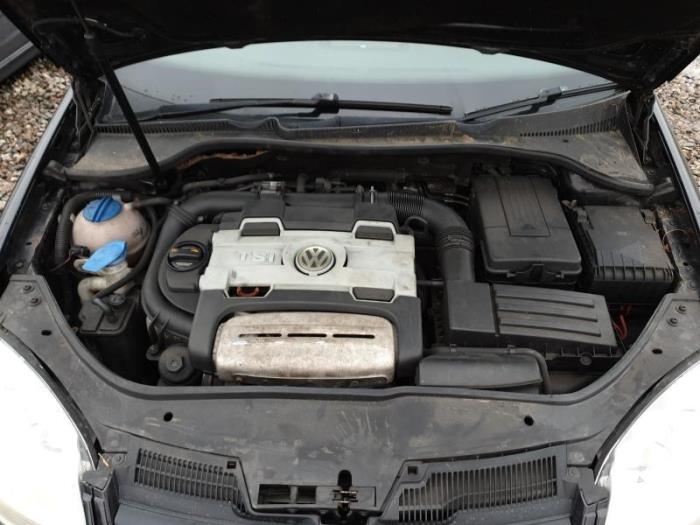 Volkswagen Golf V 1.4 GT 16V Sloopvoertuig (2007, Zwart)